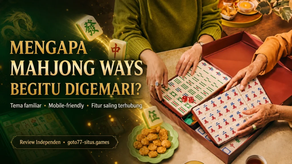 Mahjong Ways Begitu Digemari